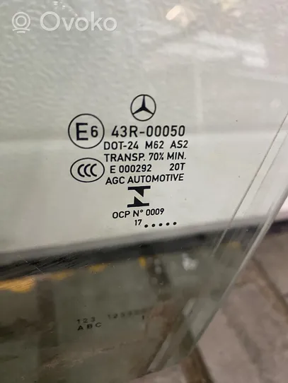 Mercedes-Benz GLC X253 C253 Etuoven ikkunalasi, neliovinen malli 43R00050