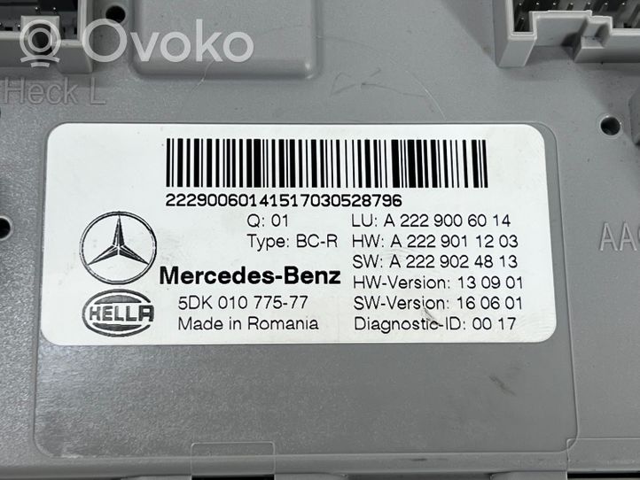 Mercedes-Benz C W205 Module confort A2229006014