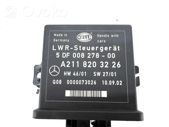 Mercedes-Benz E W211 Lichtmodul Lichtsensor A2118203226