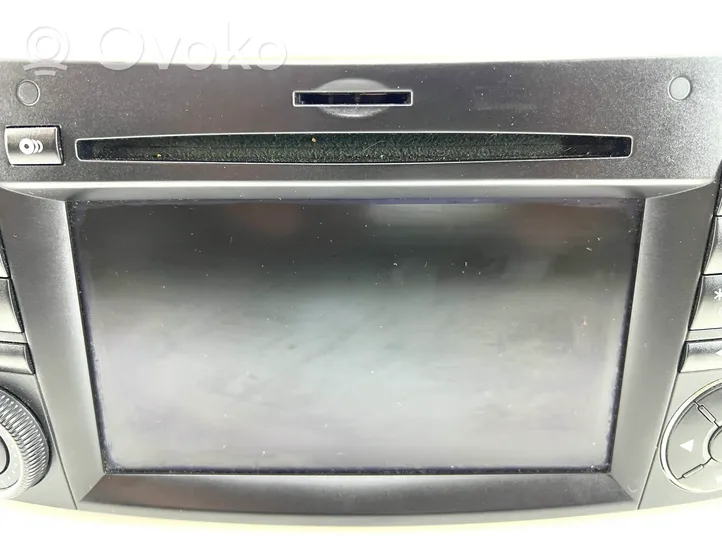 Mercedes-Benz CLS C219 Radio/CD/DVD/GPS-pääyksikkö A2198700194