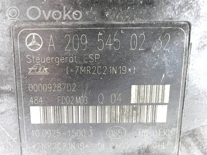 Mercedes-Benz C W203 ABS Blokas A2095450232