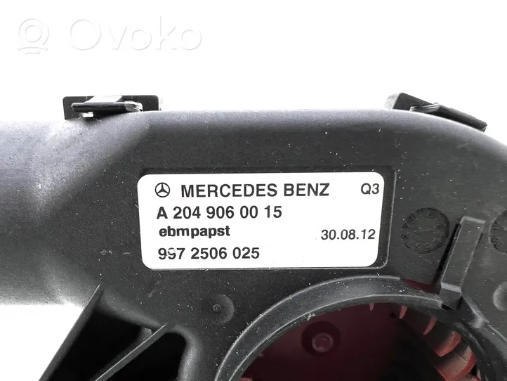 Mercedes-Benz E W212 Ventola riscaldamento/ventilatore abitacolo A2049060015