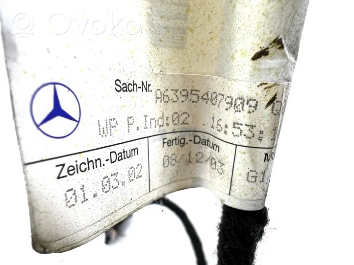 Mercedes-Benz Vito Viano W639 Kabelbaum Leitungssatz Schiebetür A6395407909