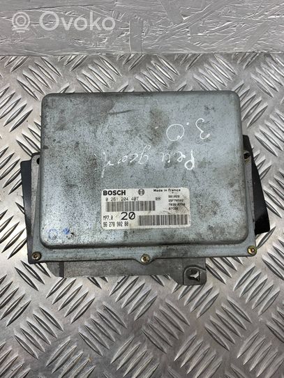 Peugeot 406 Sterownik / Moduł ECU 0261204407