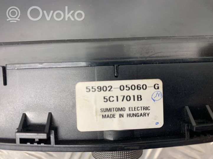 Toyota Avensis T250 Climate control unit 5590005170