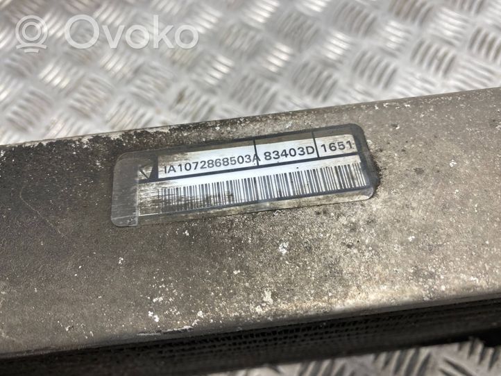 Chrysler Voyager Chłodnica powietrza doładowującego / Intercooler 83403D