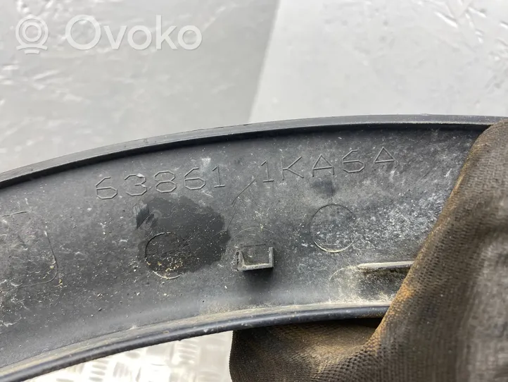 Nissan Juke I F15 Etupyöräkotelon koristelista 638611KA6A