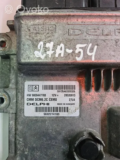 Peugeot Boxer Sterownik / Moduł ECU 9809447780