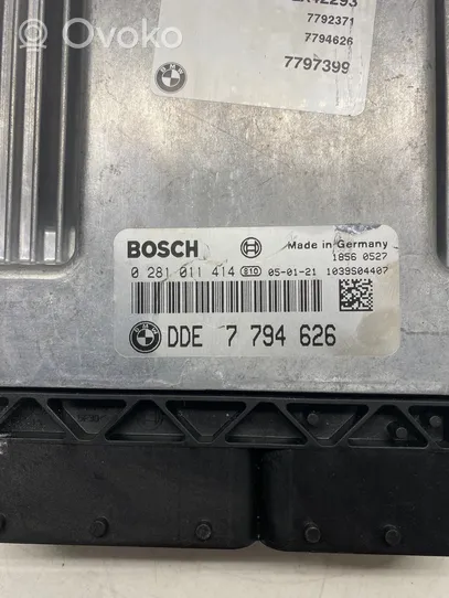 BMW X5 E53 Engine ECU kit and lock set 7797399