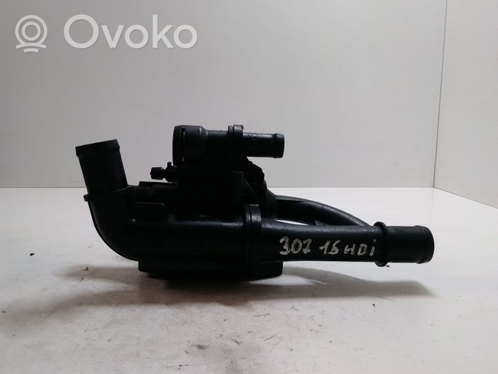 Peugeot 307 Thermostat/thermostat housing 9660660380