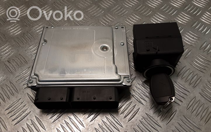 Mercedes-Benz E W211 Kit centralina motore ECU e serratura A6471531379