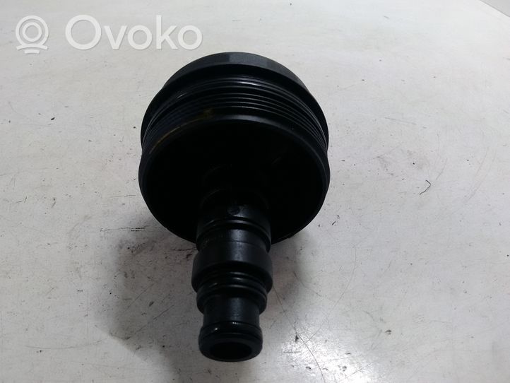 Opel Corsa C Tapa del filtro de aceite 9818519