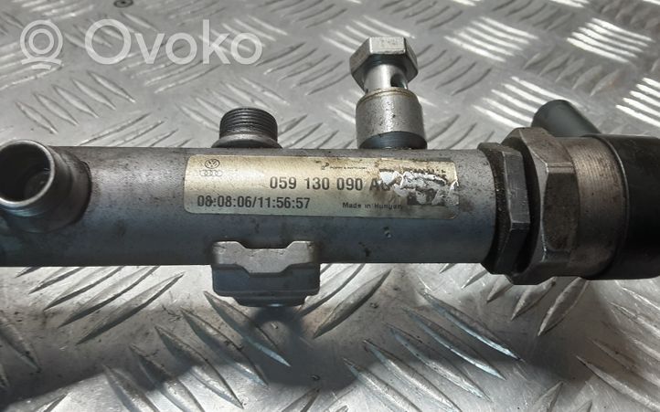 Volkswagen Touareg I Fuel main line pipe 059130090AG