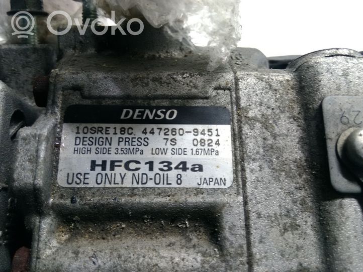 Toyota Land Cruiser (J150) Compressore aria condizionata (A/C) (pompa) 4472609451