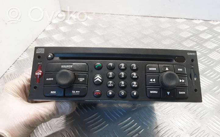 Citroen C8 Unité principale radio / CD / DVD / GPS 580550070912