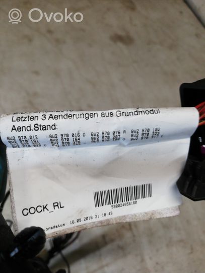 Audi A4 S4 B9 Kabelbaum Leitungssatz Kombiinstrument Cockpit 8W2970012