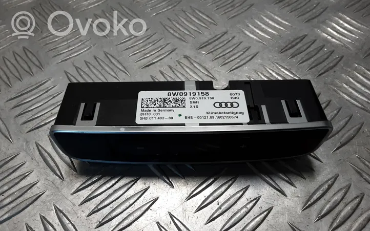 Audi A4 S4 B9 Centralina del climatizzatore 8W0919158