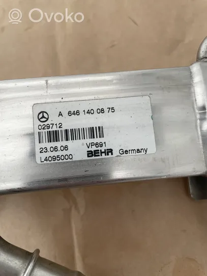 Mercedes-Benz CLK A209 C209 EGR valve cooler A6461400875