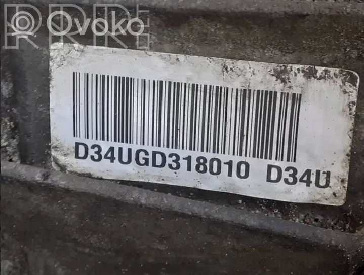 KIA Optima Automatic gearbox D34U