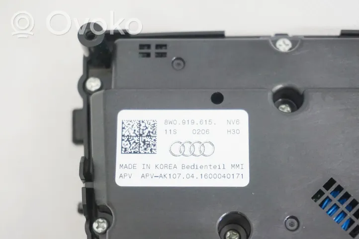Audi A4 S4 B9 Interruttore/pulsante di controllo multifunzione 8W0919615