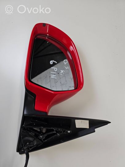 Audi Q3 8U Front door electric wing mirror E1021000