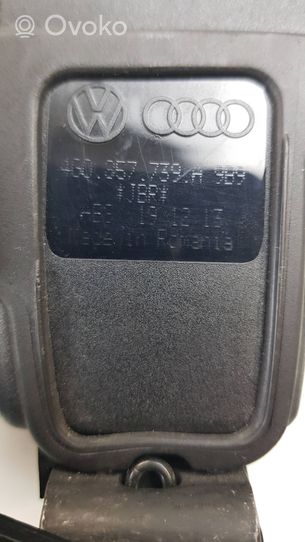 Audi Q3 8U Klamra środkowego pasa bezpieczeństwa fotela tylnego 4G0857739A