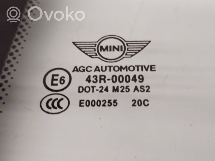 Mini One - Cooper F56 F55 Vitre de fenêtre porte arrière 43R00049