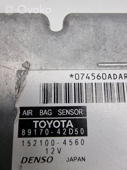 Toyota RAV 4 (XA50) Module de contrôle airbag 8917042D50