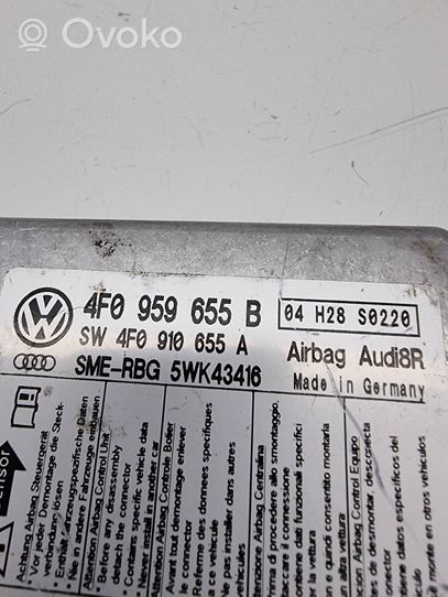 Audi A6 S6 C6 4F Centralina/modulo airbag 4F0959655B