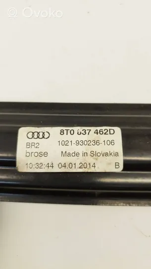 Audi S5 Mechanizm podnoszenia szyby przedniej bez silnika 8T0837462D