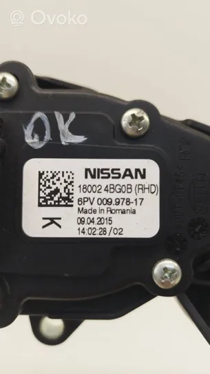 Nissan Qashqai Pédale d'accélérateur 180024BG0B