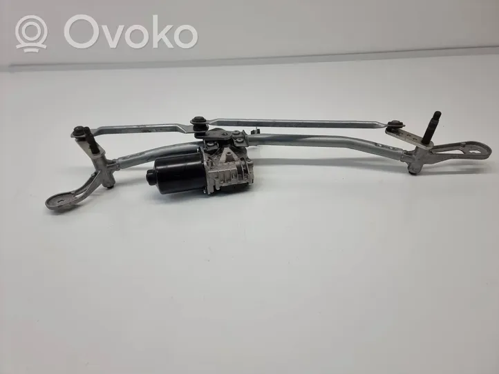 BMW 5 G30 G31 Tringlerie et moteur d'essuie-glace avant W000061428