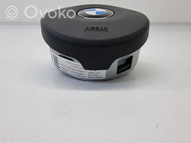 BMW 3 F30 F35 F31 Steering wheel airbag 33784579703