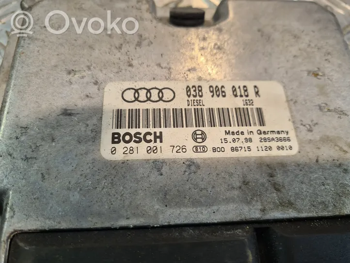 Audi 100 200 5000 C3 Calculateur moteur ECU 038906018R