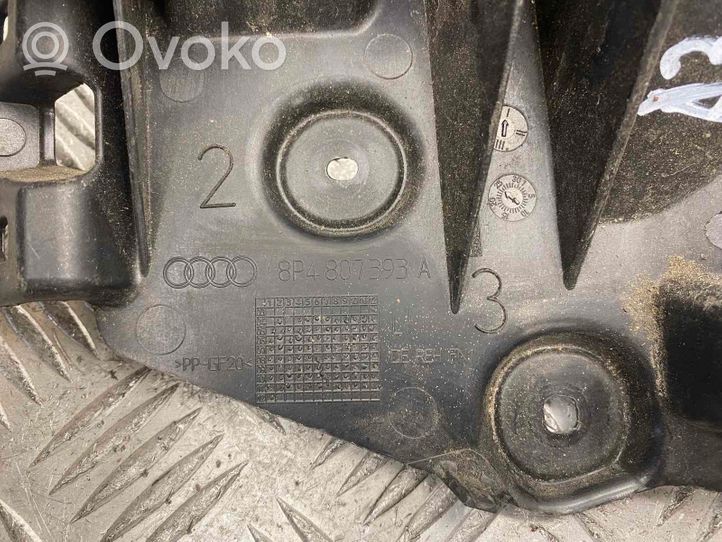 Audi A3 S3 8P Uchwyt / Mocowanie zderzaka tylnego 8P4807393A