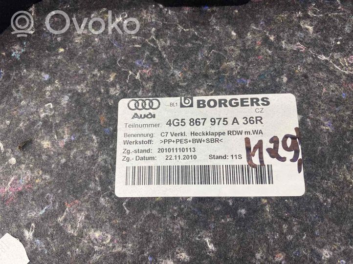 Audi A6 C7 Takaluukun koristelista 4G5867975A