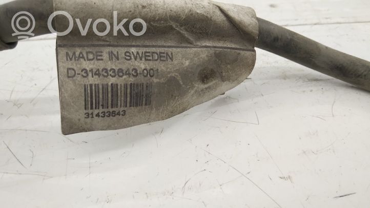 Volvo XC70 Minus / Klema / Przewód akumulatora 31433643