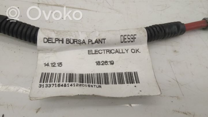 Volvo XC70 Câble de batterie positif 31337164