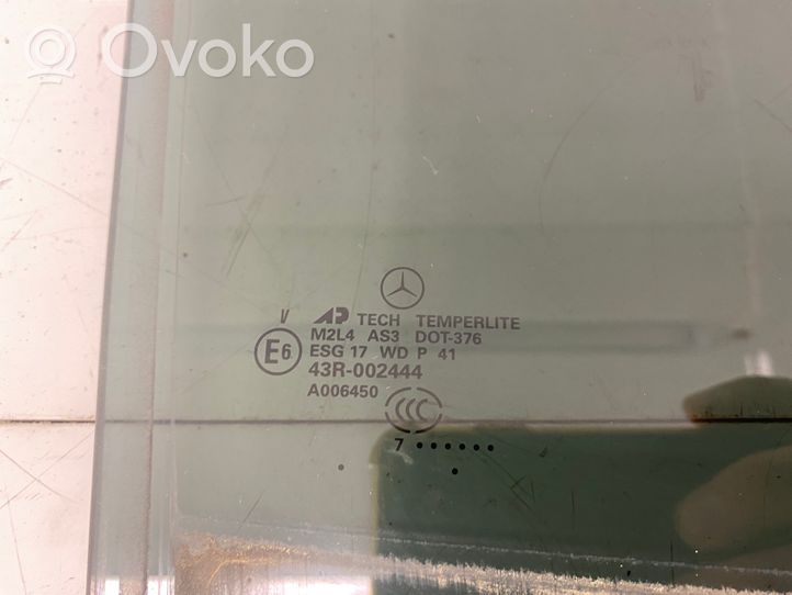 Mercedes-Benz ML W164 aizmugurējo durvju stikls 43R002444