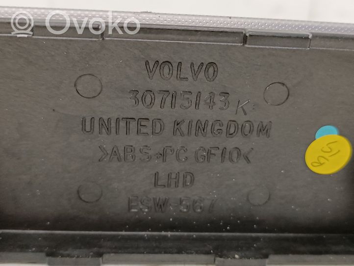 Volvo XC70 Dash center air vent grill 30715143