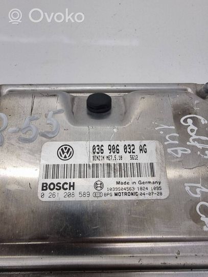 Volkswagen Golf V Sterownik / Moduł ECU 036906032AG