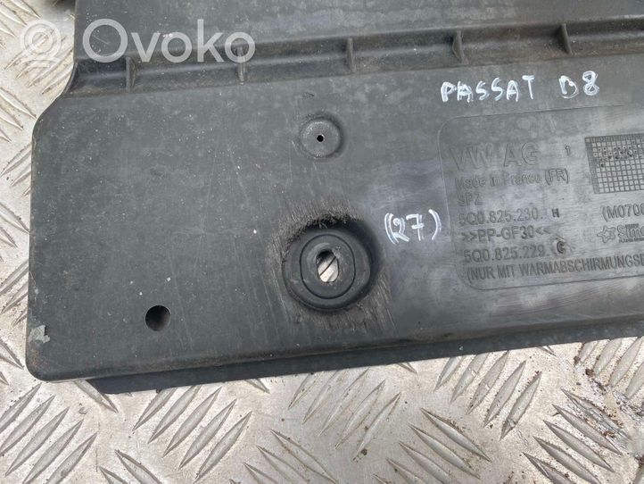 Volkswagen PASSAT B8 Osłona dolna skrzyni biegów 5Q0825230H