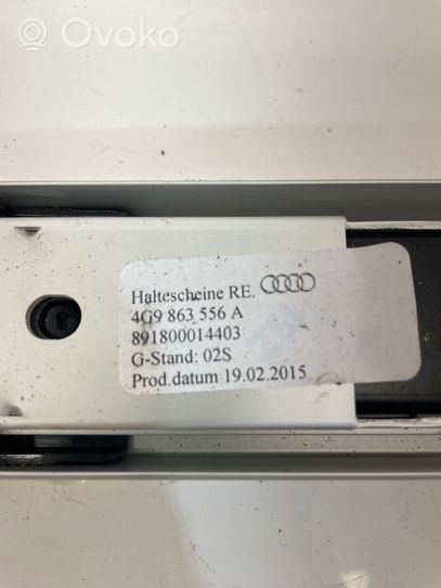 Audi A6 S6 C7 4G Staffa di montaggio copertura ripiano portaoggetti 4G9863556A