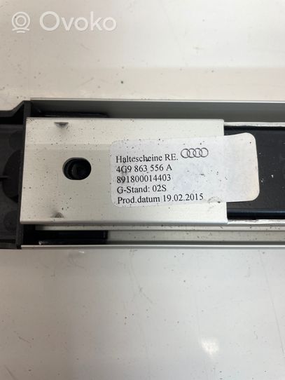 Audi A6 S6 C7 4G Staffa di montaggio copertura ripiano portaoggetti 4G9863556A