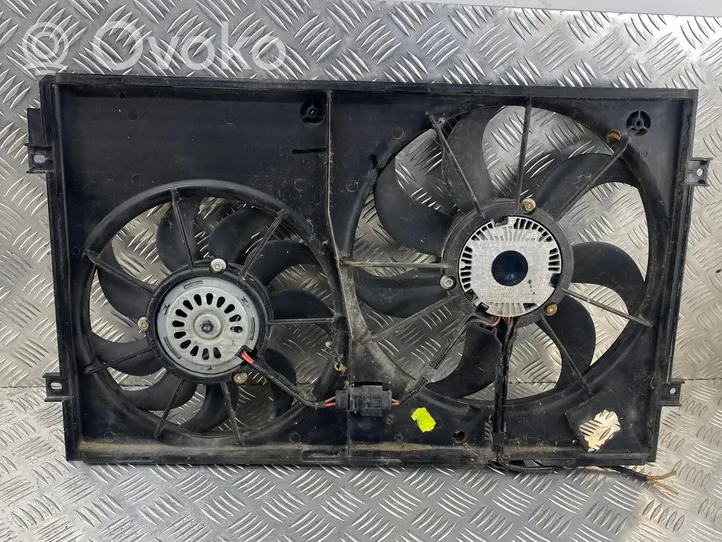 Volkswagen Golf VI Ventilatoru komplekts 1K0121207BB