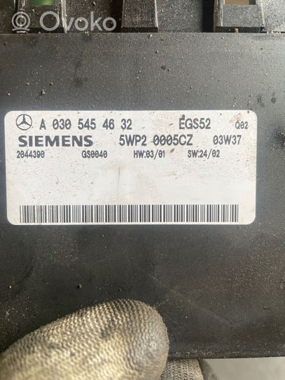 Mercedes-Benz ML W163 Getriebesteuergerät TCU A0305454632