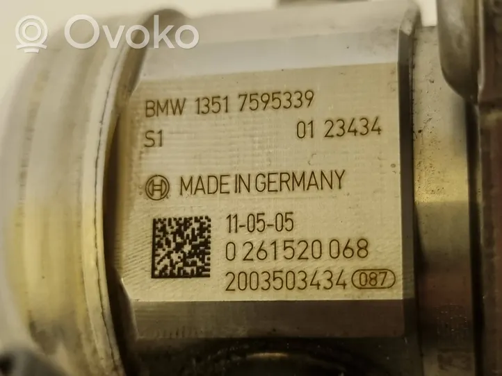 BMW 7 F01 F02 F03 F04 Polttoaineen ruiskutuksen suurpainepumppu 7595339