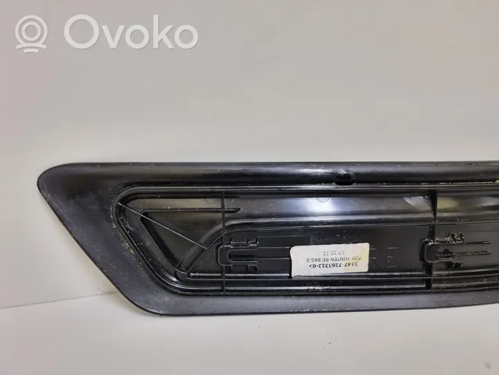 BMW 1 F20 F21 Takaoven kynnyksen suojalista 7263312