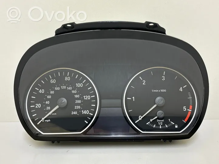 BMW 1 E82 E88 Compteur de vitesse tableau de bord 9242333