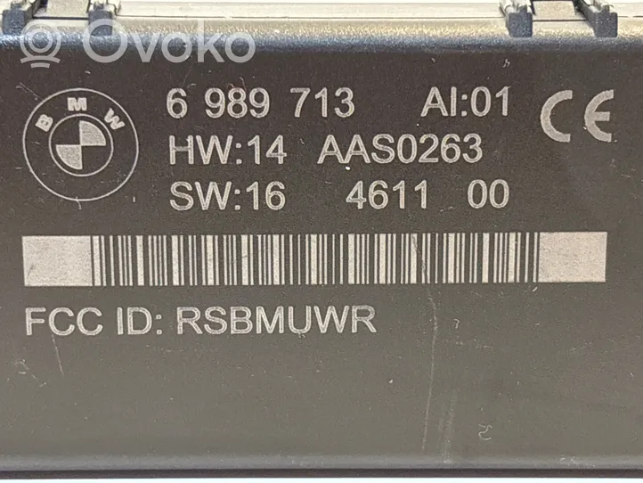 BMW 1 E82 E88 Alarm control unit/module 6989713